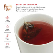 Load image into Gallery viewer, Red Velvet Cake Pyramid Tea Sachets by Pinky Up Shefu choice
