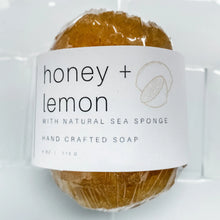 Load image into Gallery viewer, Honey Lemon Sponge Soap Shefu choice
