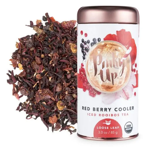 Red Berry Cooler Loose Leaf Iced Tea Tins by Pinky Up Shefu choice
