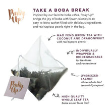 Load image into Gallery viewer, Mochi Ice Cream boba tea in sachets by pinky up Shefu choice
