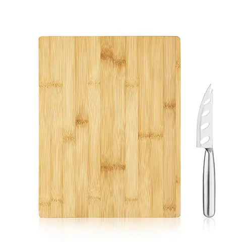 Bamboo Board & Knife Set by True Shefu choice
