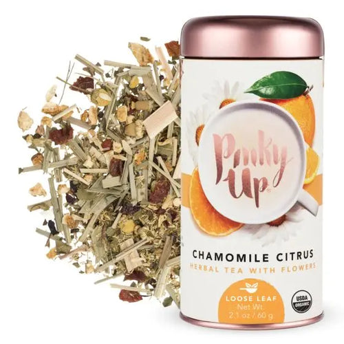 Chamomile Citrus Loose Leaf Tea Tins by Pinky Up Shefu choice