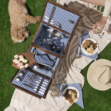 Load image into Gallery viewer, Cape Cod Wicker Picnic Basket by Twine® Shefu choice
