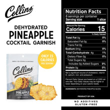 Carregar imagem no visualizador da galeria, 1.3 oz. Dehydrated Pineapple by Collins Collins Consumables
