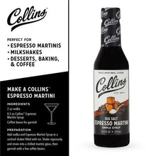 Carregar imagem no visualizador da galeria, 12.7 oz. Espresso Martini Simple Syrup by Collins TRUE
