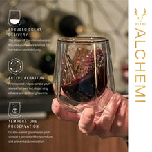 Lade das Bild in den Galerie-Viewer, Alchemi Aerating Wine Tasting Glass Viski TRUE
