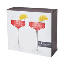 Lade das Bild in den Galerie-Viewer, Angled Crystal Amaro Spritz Glasses by Viski Viski
