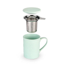 Carregar imagem no visualizador da galeria, Annette Souk Mint Ceramic Tea Mug &amp; Infuser by Pinky Up Pinky Up (Accessories)
