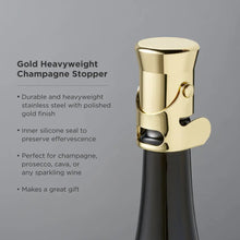Load image into Gallery viewer, BELMONT HEAVYWEIGHT CHAMPAGNE STOPPER TRUE

