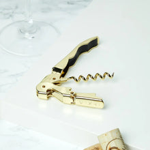 Carregar imagem no visualizador da galeria, Belmont 24k Signature Double-Hinged Corkscrew in Gold Viski TRUE
