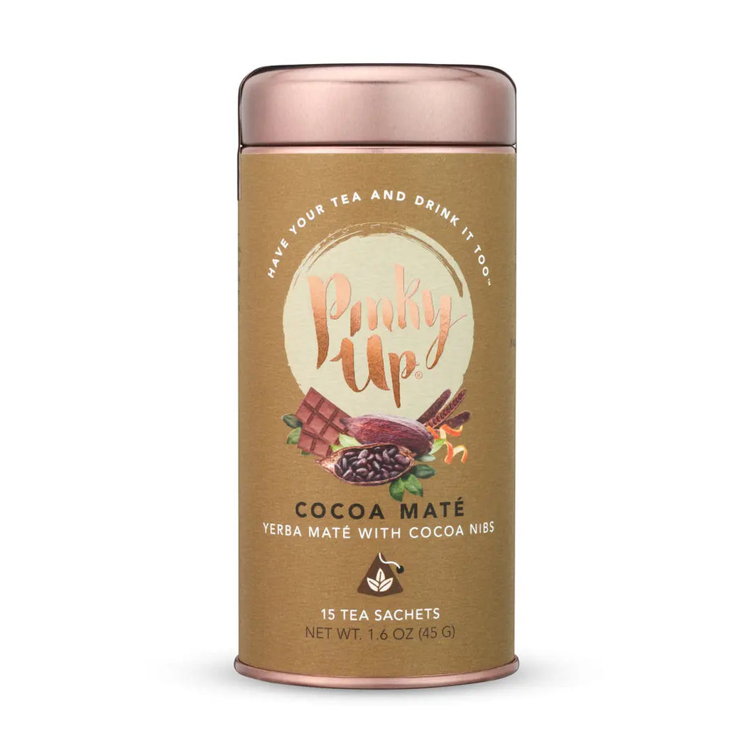 Cocoa Mate Yerba Maté, 15 Sachets by Pinky Up Shefu choice