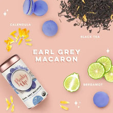 Load image into Gallery viewer, Earl Grey Macaron Loose Leaf Tea Tins by Pinky Up Shefu choice
