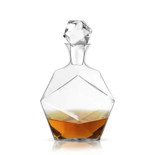 Faceted Crystal Liquor Decanter by Viski® Shefu choice