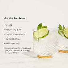 Lade das Bild in den Galerie-Viewer, Gatsby Tumblers by Viski TRUE
