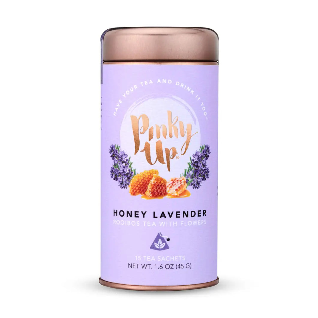 Honey Lavender Rooibos Tea, 15 Sachets by Pinky Up Shefu choice