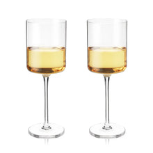 Charger l&#39;image dans la galerie, LAUREL CRYSTAL WHITE WINE GLASSES SET OF 2 TRUE
