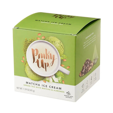 Matcha Ice Cream Pyramid Tea Sachets by Pinky Up Pinky Up
