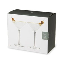 Carregar imagem no visualizador da galeria, Meridian Crystal Martini Glasses Viski Viski
