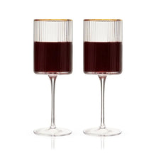 Load image into Gallery viewer, Meridian Crystal Wine Glasses Viski Viski
