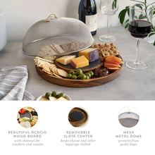 Charger l&#39;image dans la galerie, Modern Manor Cheese Board with Dome by Twine Twine
