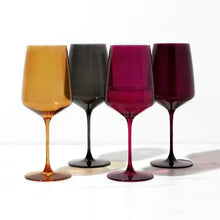 Load image into Gallery viewer, Nouveau Sunset Wine Glasses by Viski Shefu choice
