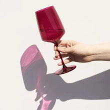Cargar imagen en el visor de la galería, Nouveau Sunset Wine Glasses by Viski Shefu choice
