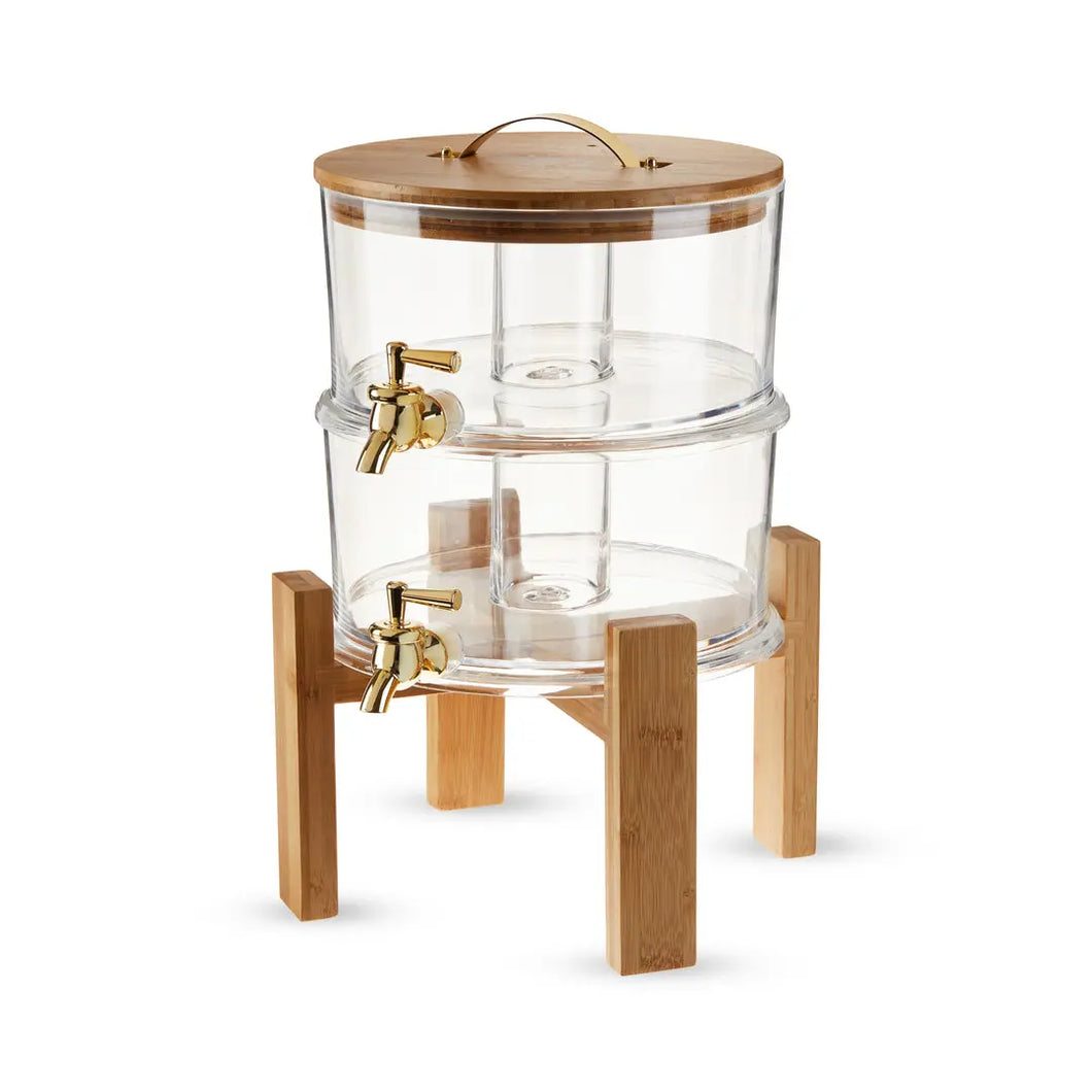 Outdoor Double Drink Dispenser by Twine Living Twine