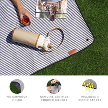 Charger l&#39;image dans la galerie, Picnic Blanket Set by Twine TRUE
