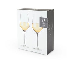 Load image into Gallery viewer, Raye Crystal Angled Chardonnay Glasses Viski Viski
