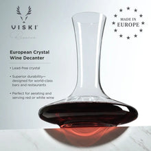 Lade das Bild in den Galerie-Viewer, Reserve Inez Crystal Wine Decanter by Viski Viski
