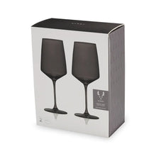 Charger l&#39;image dans la galerie, Reserve Nouveau Crystal Wine Glasses in Smoke Viski Viski
