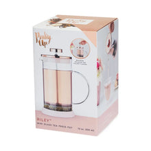 Lade das Bild in den Galerie-Viewer, Riley Mini Glass Tea Press Pot by Pinky Up Pinky Up
