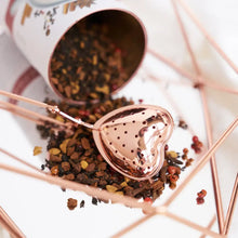 Lade das Bild in den Galerie-Viewer, Rose Gold Heart Tea Infuser by Pinky Up Pinky Up
