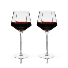 Charger l&#39;image dans la galerie, Seneca Crystal Wine Glasses, Set of 2 by Viski Viski
