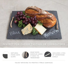 Load image into Gallery viewer, Slate Cheese Board by Twine Twine
