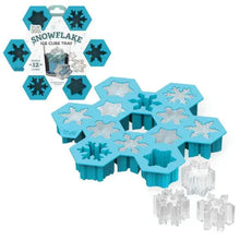 Cargar imagen en el visor de la galería, Snowflake Silicone Ice Cube Tray by TrueZoo TrueZoo
