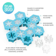 Load image into Gallery viewer, Snowflake Silicone Ice Cube Tray by TrueZoo TrueZoo
