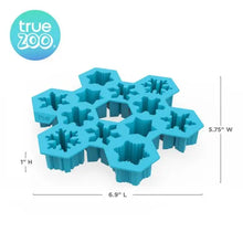 Carregar imagem no visualizador da galeria, Snowflake Silicone Ice Cube Tray by TrueZoo TrueZoo
