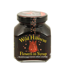 Charger l&#39;image dans la galerie, Wild Hibiscus Flowers in Syrup 11 Flower Jar 8.8 oz Viski
