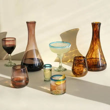 Lade das Bild in den Galerie-Viewer, Tortuga Recycled Stemless Wine Glass Set by Twine Living Shefu choice
