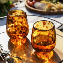 Cargar imagen en el visor de la galería, Tortuga Recycled Stemless Wine Glass Set by Twine Living Shefu choice
