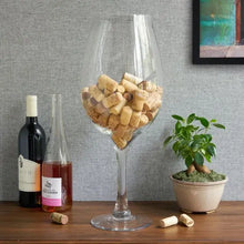 Load image into Gallery viewer, Big Bordeaux Glass: Cork Holder Shefu choice
