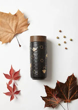 Charger l&#39;image dans la galerie, Honey Bee Ceramic Travel Mug / Gold 12.3 oz Shefu choice
