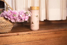 Charger l&#39;image dans la galerie, Honey Bee Ceramic Travel Mug / Gold 12.3 oz Shefu choice
