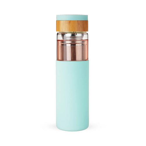 Paige™ Glass Travel Mug in Turquoise by Pinky Up Shefu choice