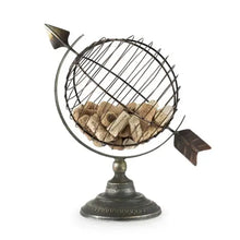 Charger l&#39;image dans la galerie, Old World Globe Cork Display by Twine® Shefu choice
