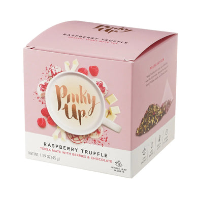 Raspberry Truffle Pyramid Tea Sachets by Pinky Up Shefu choice