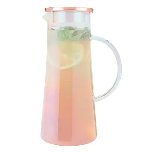 Charlie Iridescent Glass Iced Tea Carafe by Pinky Up Shefu choice