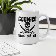 Load image into Gallery viewer, The Goonies Never Say Die Distressed Mug Shefu choice
