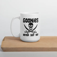 Load image into Gallery viewer, The Goonies Never Say Die Distressed Mug Shefu choice
